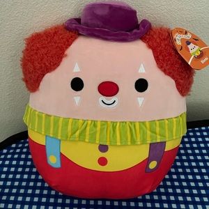 NWT Bimbi clown squishmallow